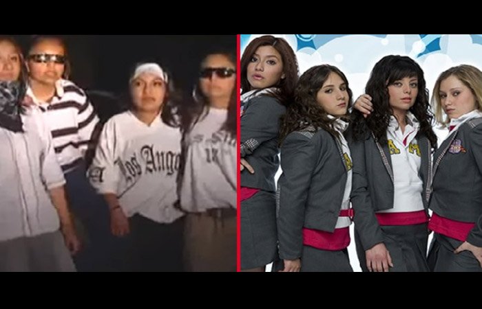 Cholas de Chalco se apoderan de la esquina de Las Divinas Cholas de Chalco se apoderan de la esquina de Las Divinas